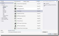 Razor-Generator-Common-Project